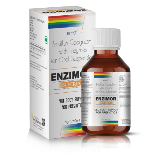 Bacillus Coagulans Alpha Amylase Enzymes Oral Suspension - ENZIMOR SUPERIA Suspension