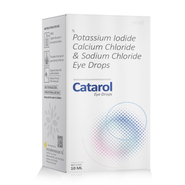 Ernst Pharmacia - Catarol Drops - Potassium Iodide Calcium Sodium Chloride Eye Drops