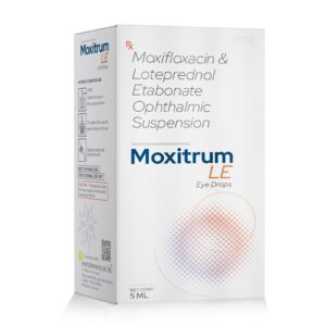 Ernst Pharmacia - MOXITRUM LE Eye Drops - Moxifloxacin & Loteprednol Etabonate Ophthalmic Suspension