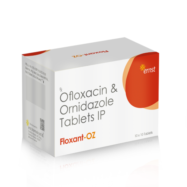 Ofloxacin & Ornidazole Tablets IP - FLOXANT OZ Tablets - Ernst Pharmacia