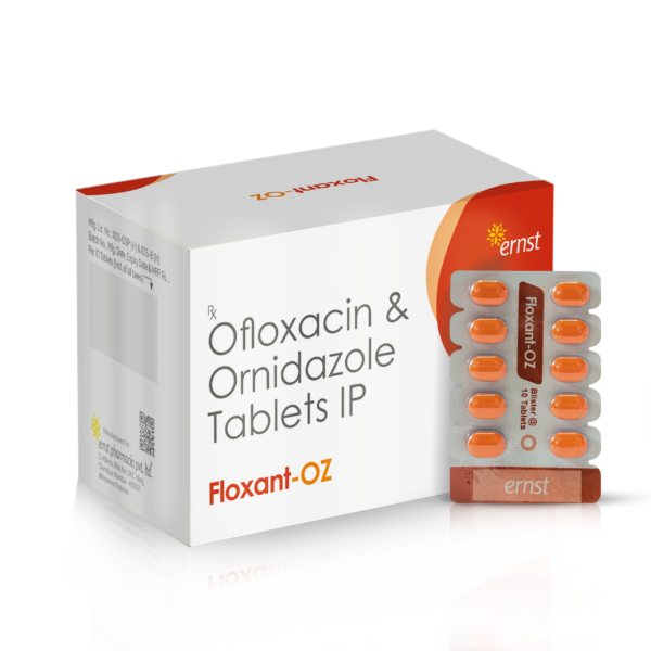 Ofloxacin & Ornidazole Tablets IP - FLOXANT OZ Tablets