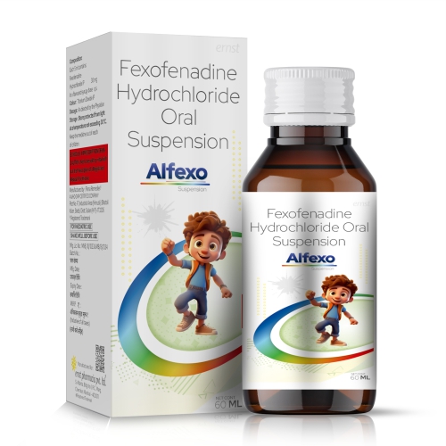Fexofenadine Hydrochloride Oral Suspension - ALFEXO Suspension