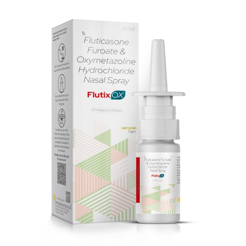 Fluticasone Furoate & Oymetazoline Hydrochloride Nasal Spray - FLUTIX OX Nasal spray