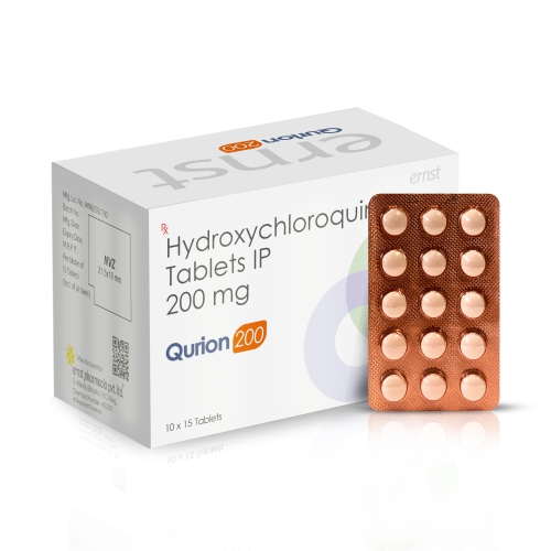 Hydroxychloroquine Sulphate Tablet IP 200 Mg - QURION 200 Tablet