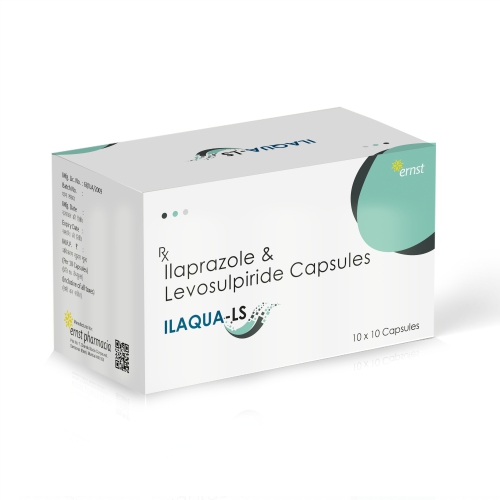 Ilaprazole & Levosulpiride Capsules - ILAQUA LS Capsules - Ernst Pharmacia