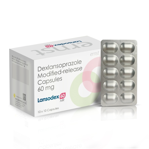 Dexlansoprazole Modified Release Capsules 60 Mg - LANSODEX 60 MR Capsules