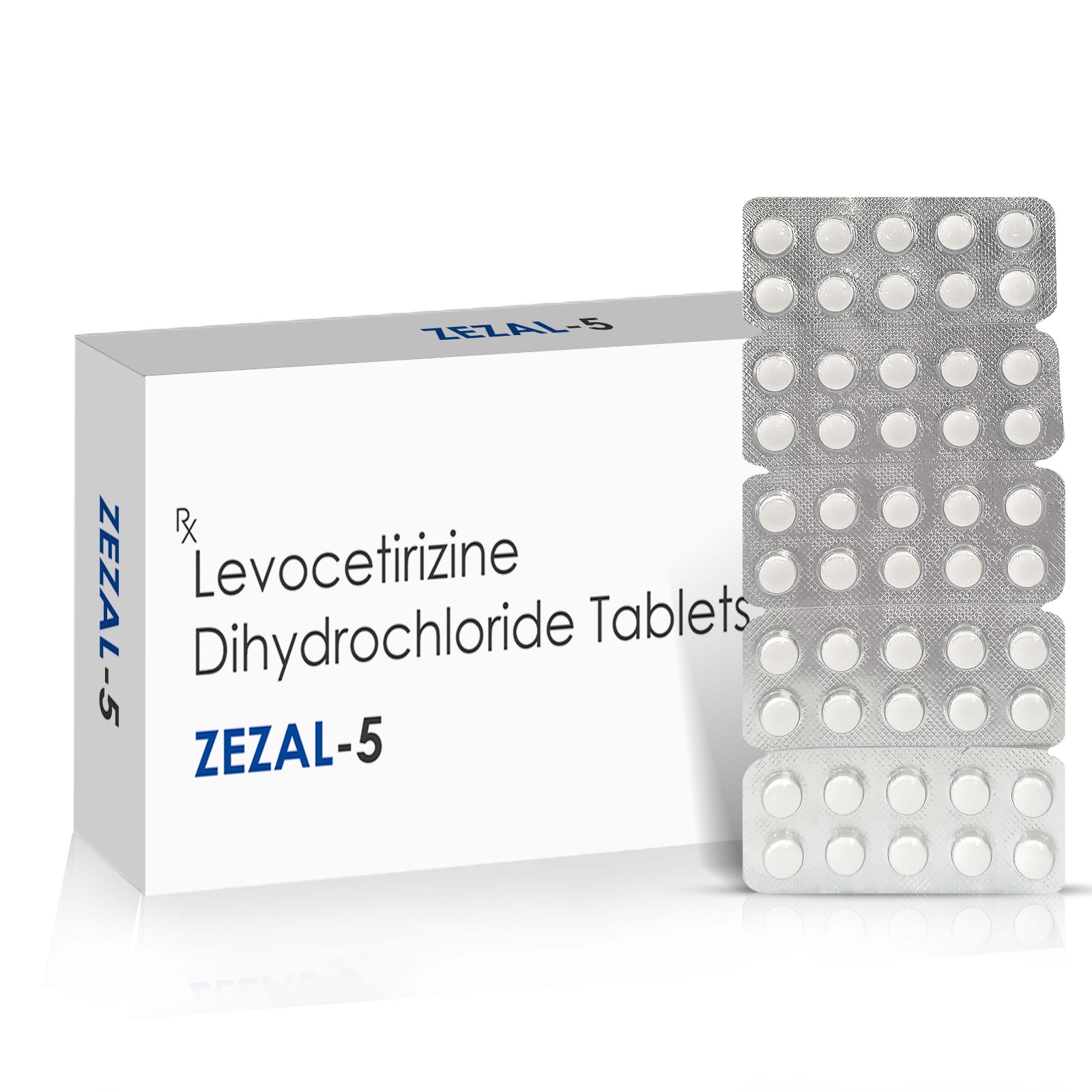 Levocetirizine Dihydrochloride Tablet IP - ZEZAL 5 Tablets