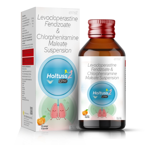 Levocloperastine Fendizoate & Chlorpheniramine Maleate Suspension - HOLTUSS CPM