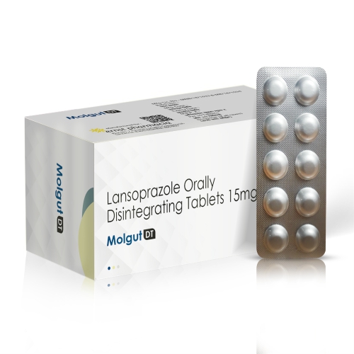 Lansoprazole Orally Disintegrating Tablets 15MG - MOLGUT DT Tablets