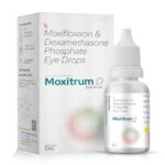 MOXITRUM D Eye Drops - Moxifloxacin & Dexamethasone Eye Drops