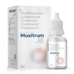MOXITRUM LE Eye Drops - Moxifloxacin & Loteprednol Etabonate Ophthalmic Suspension