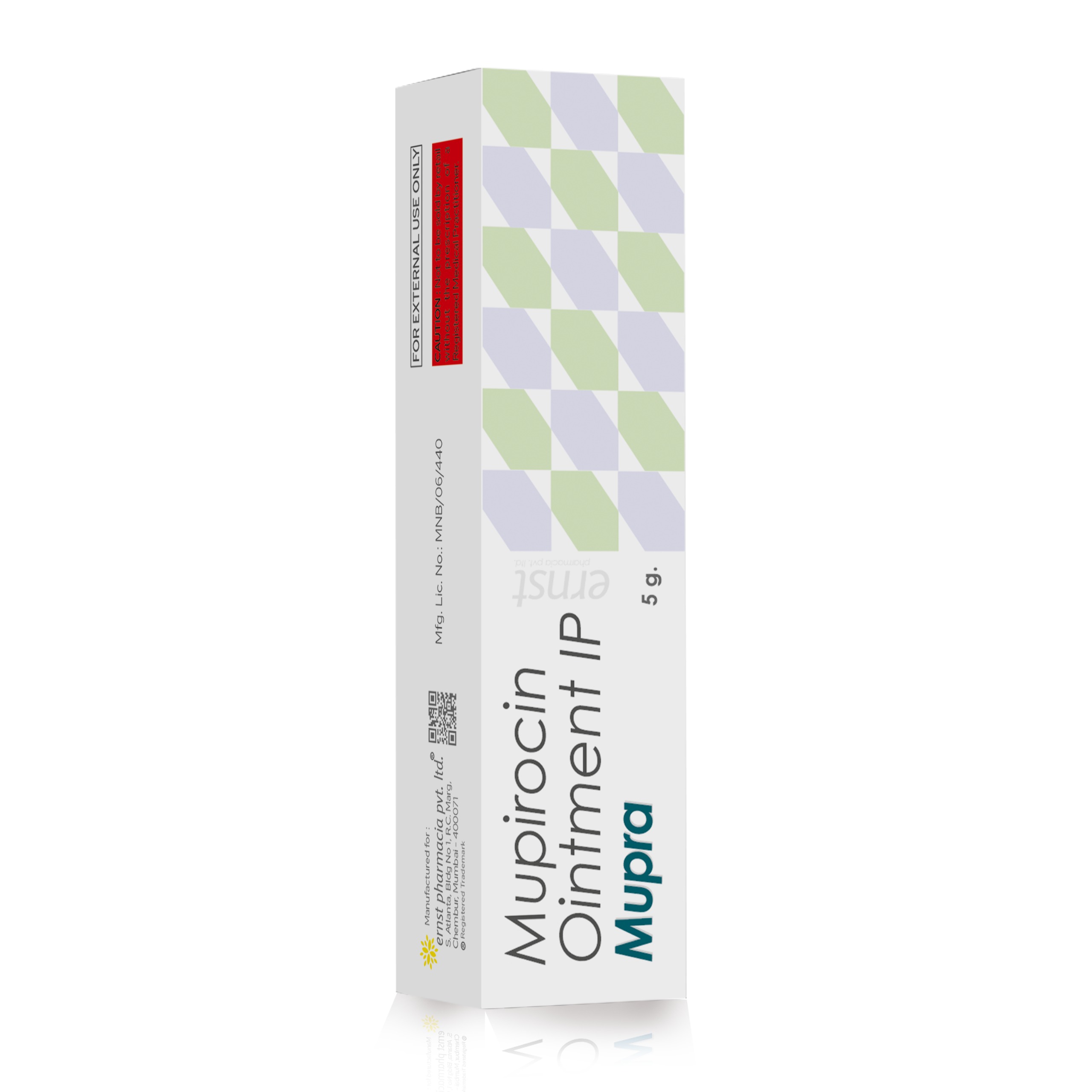 Mupirocin Ointment IP – MUPRA Ointment 5 GM - Ernst Pharmacia