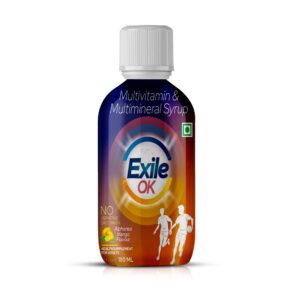 Multivitamin & Multimineral (Alphonso Mango flavour) - EXILE OK Syrup - Ernst Pharmacia