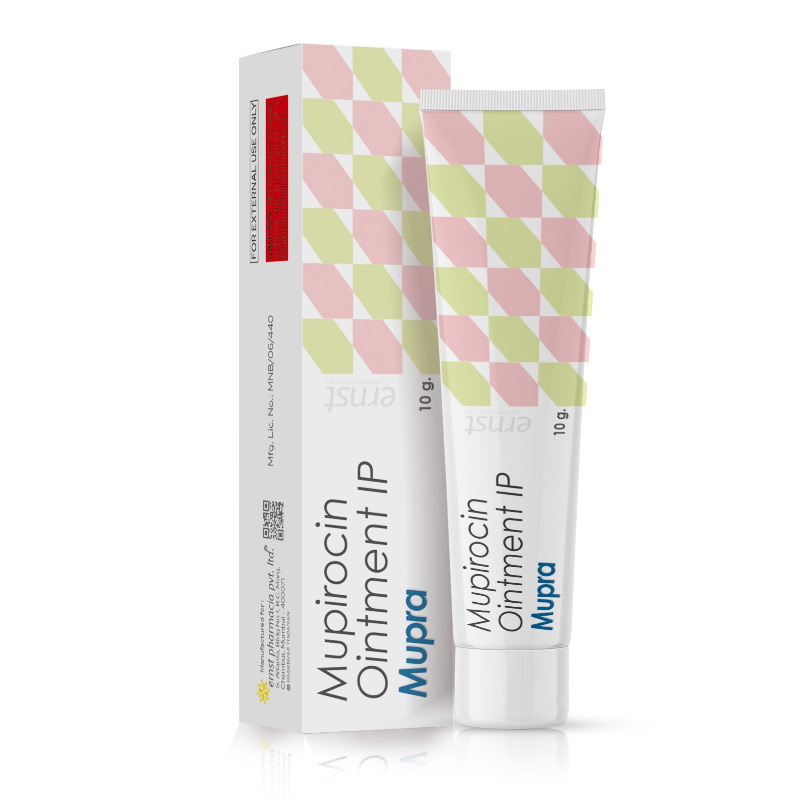 Mupirocin Ointment IP - MUPRA Ointment 10 GM