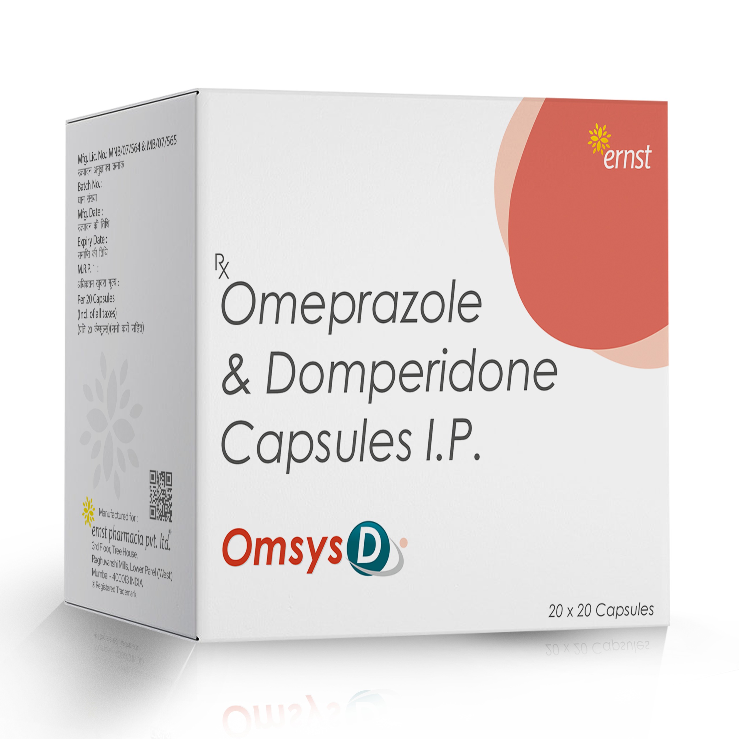 OMSYS D Capsules - Ernst Pharmacia