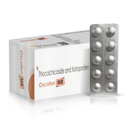 OSCOFEN MR Tablets - Ketoprofen & Thiocolchicoside Tablets