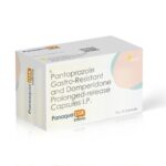 Pantoprazole Gastro Resistant & Capsules Domperidone Prolonged Release Capsules IP - PANAQUA DSR Infinia - Ernst Pharmacia