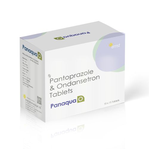 Pantoprazole & Ondansetron Tablets - PANAQUA O Tablets - Ernst Pharmacia