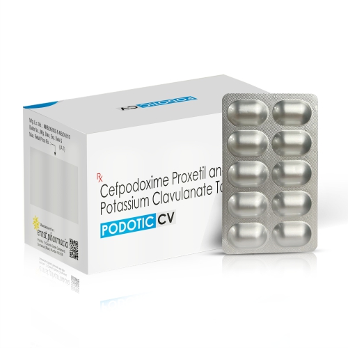 Cefpodoxime Proxetil & Potassium Clavulanate Tablets - PODOTIC CV