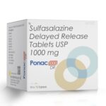 Ernst Pharmacia - PONAC 1000 DR Tablets - Sulfasalazine Delayed Release Tablets USP 1000 MG