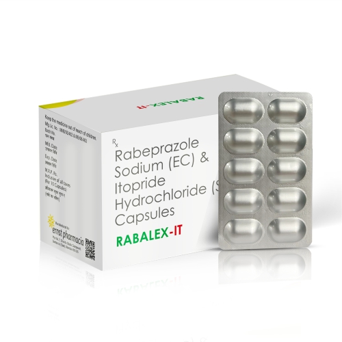 Rabeprazole Sodium (EC) & Itopride Hydrochloride (SR) Capsules - RABALEX IT Capsules