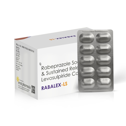 Rabeprazole Sodium & Sustained Release Levosulpiride Capsules - RABALEX LS Capsules