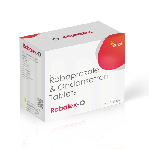 Rabeprazole Sodium & Ondansetron Tablets - RABALEX O Tablets - Ernst Pharmacia