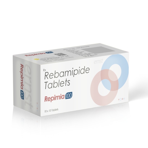 Rebamipide Tablets 100 Mg - REPIMIA 100 Tablets - Ernst Pharmacia