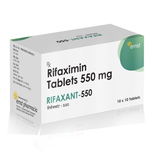 Rifaximin Tablets 550 MG - RIFAXANT 550 Tablets - Ernst Pharmacia