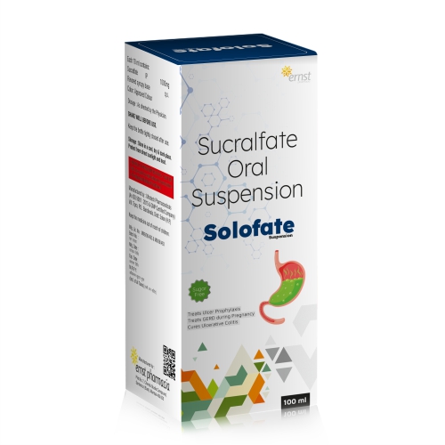 Sucralfate Oral Suspension - SOLOFATE Suspension - Ernst Pharmacia