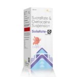 Sucralfate & Oxetacaine Suspension - SOLOFATE O Syrup - 100ML - Ernst Pharmacia