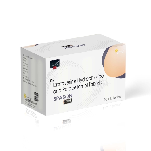 Ernst Pharmacia - SPASON PLUS Tablets - Drotaverine Hydrochloride & Paracetamol Tablets