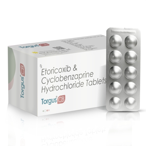 TORGUS CB Tablets - Etoricoxib & Cyclobenaprine Hydrochloride Tablets