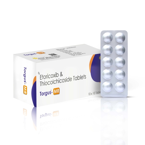 TORGUS MR Tablets - Etoricoxib & Thiocolchicoside Tablets