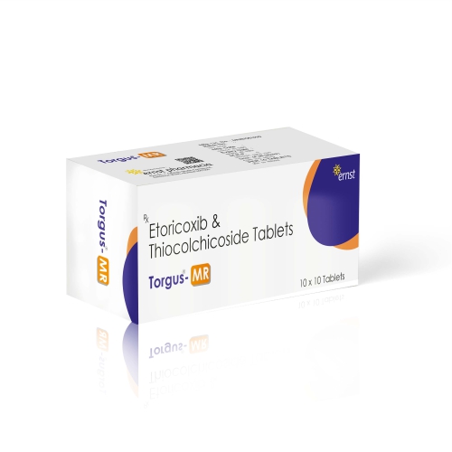 Ernst Pharmacia - TORGUS MR Tablets - Etoricoxib & Thiocolchicoside Tablets