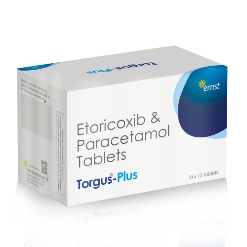 Ernst Pharmacia - TORGUS PLUS Tablets - Etoricoxib & Paracetamol Tablets