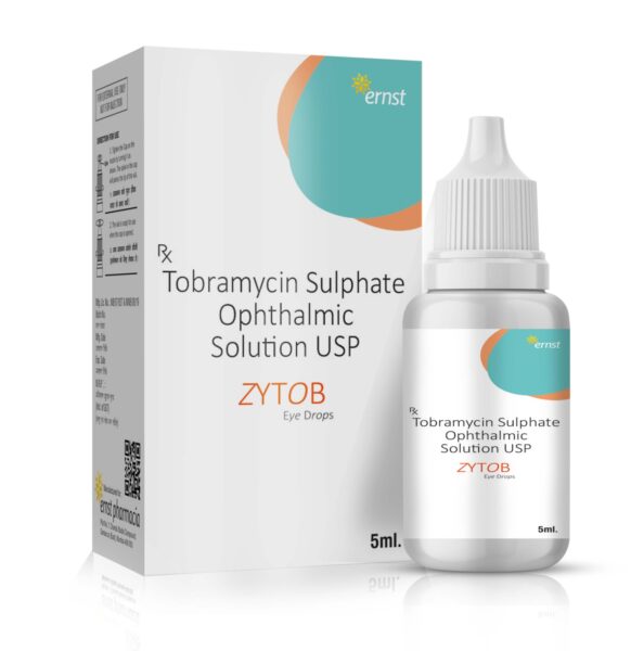 Tobramycin Sulphate Ophthalmic Solution USP - ZYTOB Eye Drops