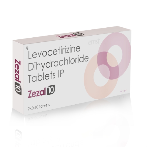 Levocetirizine Dihydrochloride Tablets IP 10 Mg - ZEZAL 10 Tablets - Ernst Pharmacia