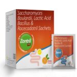 Saccharomyces Boulardii Lactic Acid Bacillus & Racecadotril IP 10 mg (Drug) - ZONTRIL PLUS Sachet