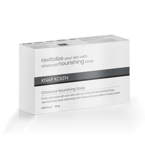 Charcoal Black Soap - KNAP Kolen - Ernst Pharmacia