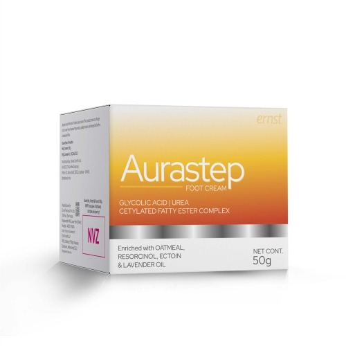 Glycolic Acid, Urea Cetylated Fatty Ester Complex Cream - AURASTEP - Ernst Pharmacia