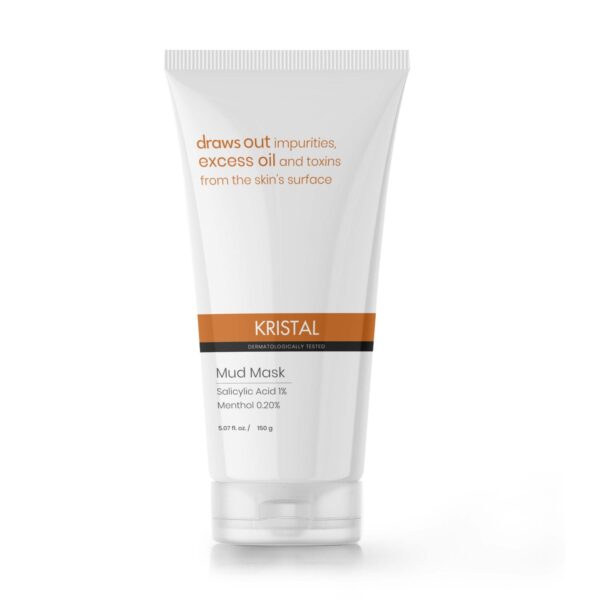 Mud Mask with Salicylic Acid & Menthol - KRISTAL - Ernst Pharmacia