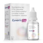 Naphazoline Hydrochloride Chlorpheniramine Maleate Camphor with Carboxymethylcellulose Sodium Ophthalmic Solution - EYVARIS PLUS Eye Drops