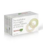 Pentoxifylline Prolonged Release Tablets IP 400 Mg - SUINTOL 400 PR Tablets - Ernst Pharmacia