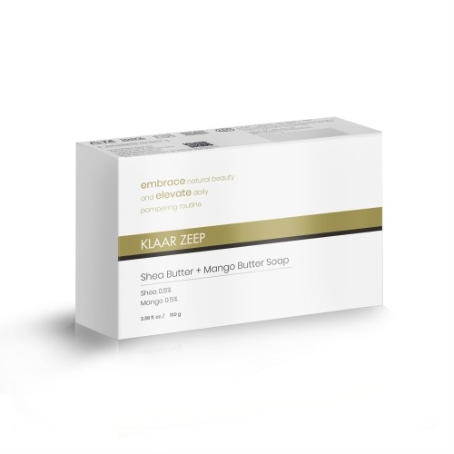 Shea Butter & Mango Butter Soap - KLAAR ZEEP - Ernst Pharmacia