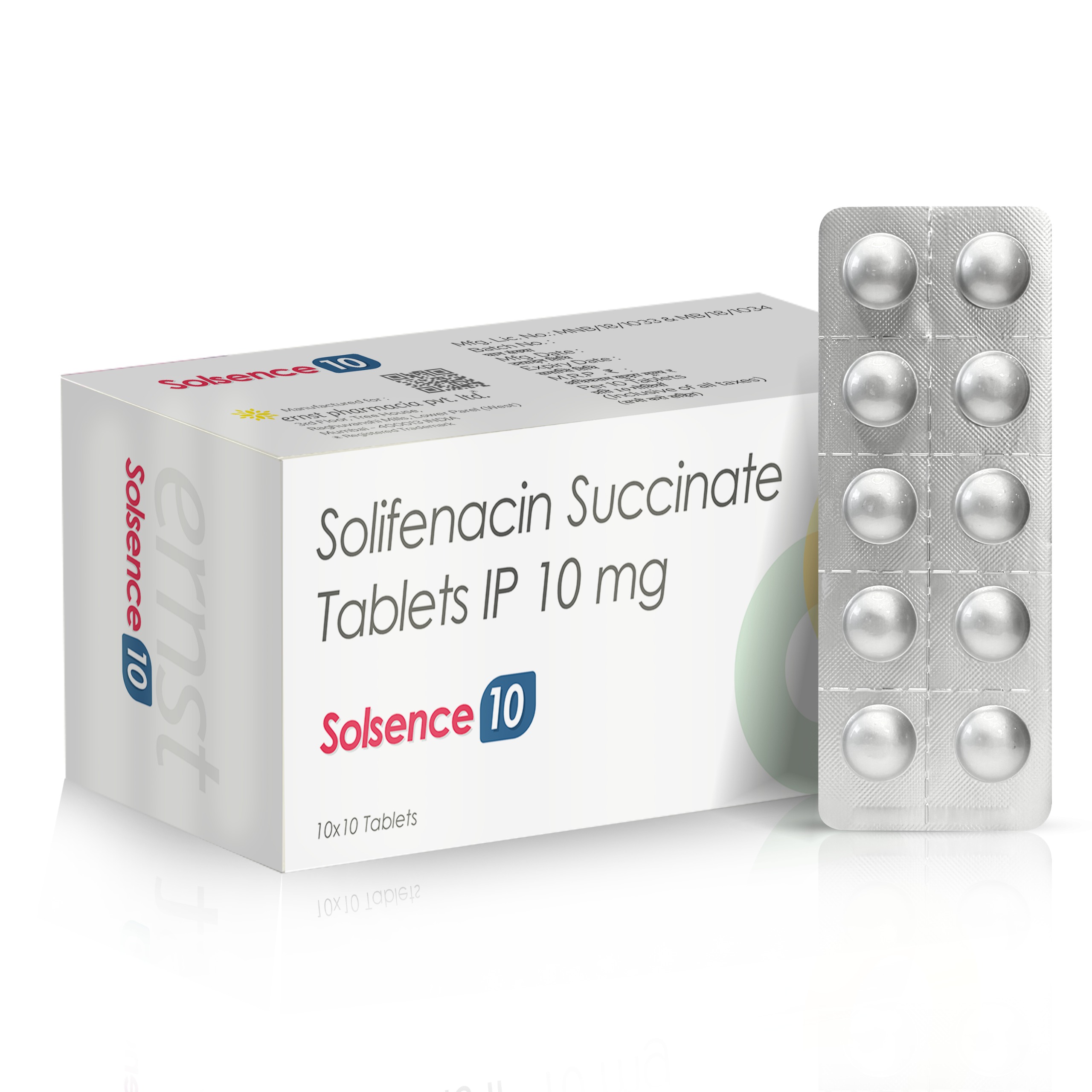 Solifenacin Succinate Tablets IP 10 Mg