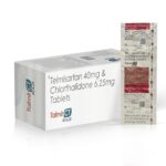 Telmisartan 40 mg + Chlorthalidone 6.5 mg Tablets