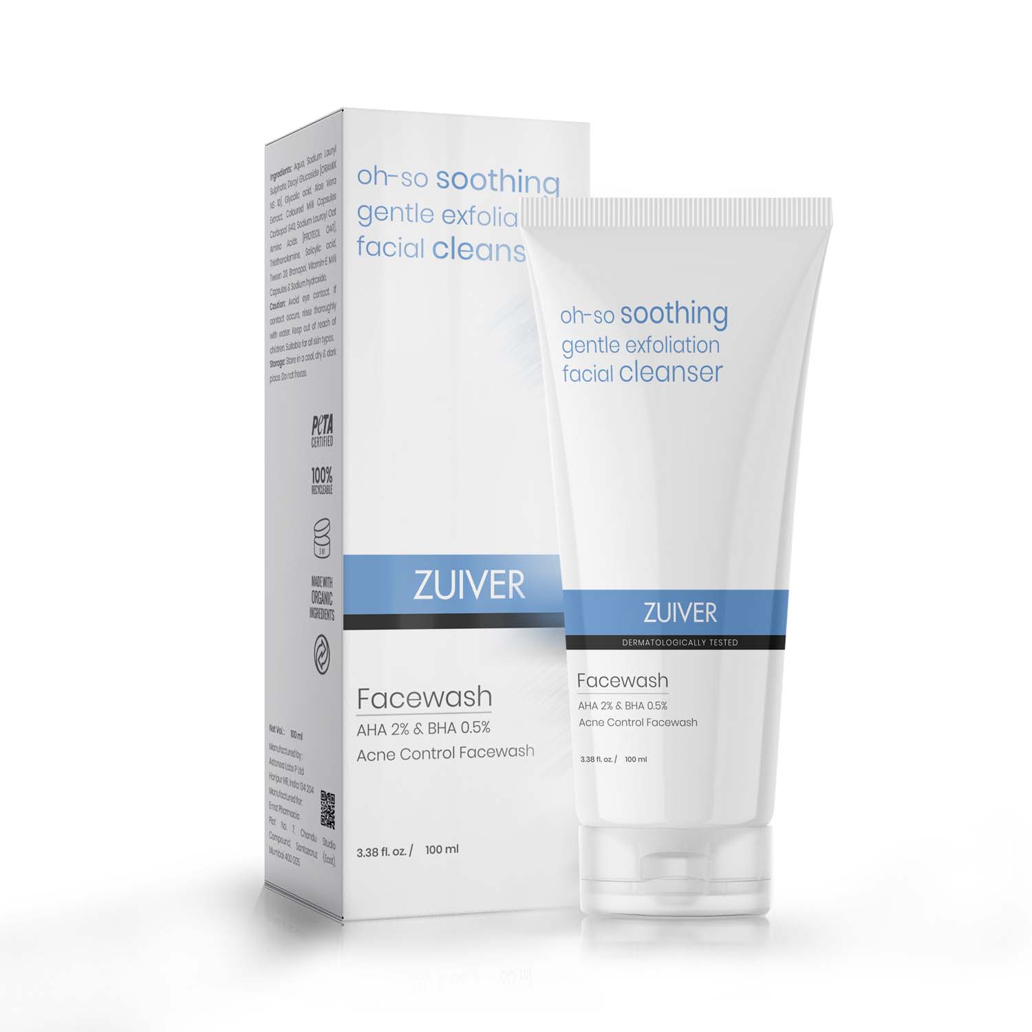 AHA & BHA Acne Control Face Wash