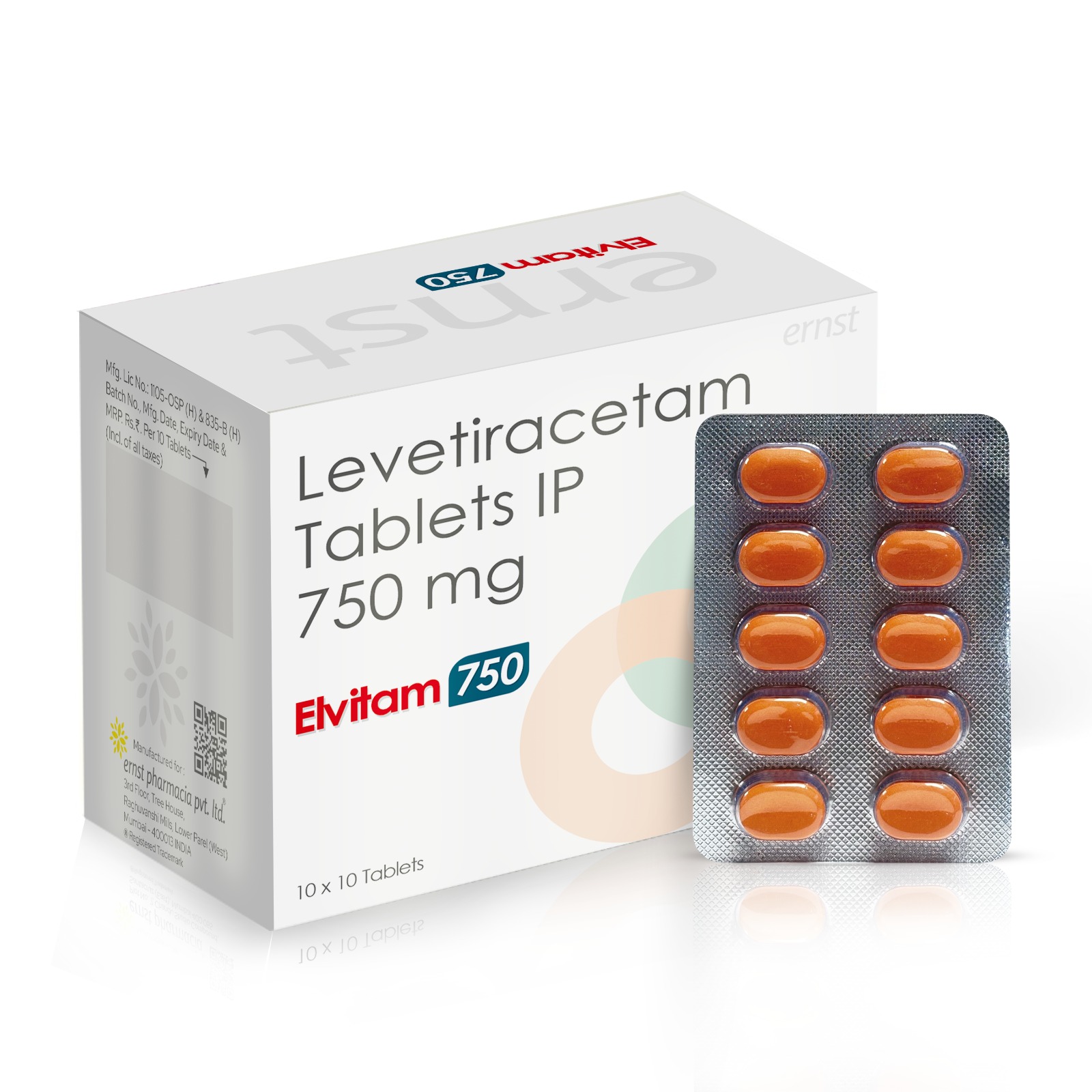 Levetiracetam Tablets IP750 Mg