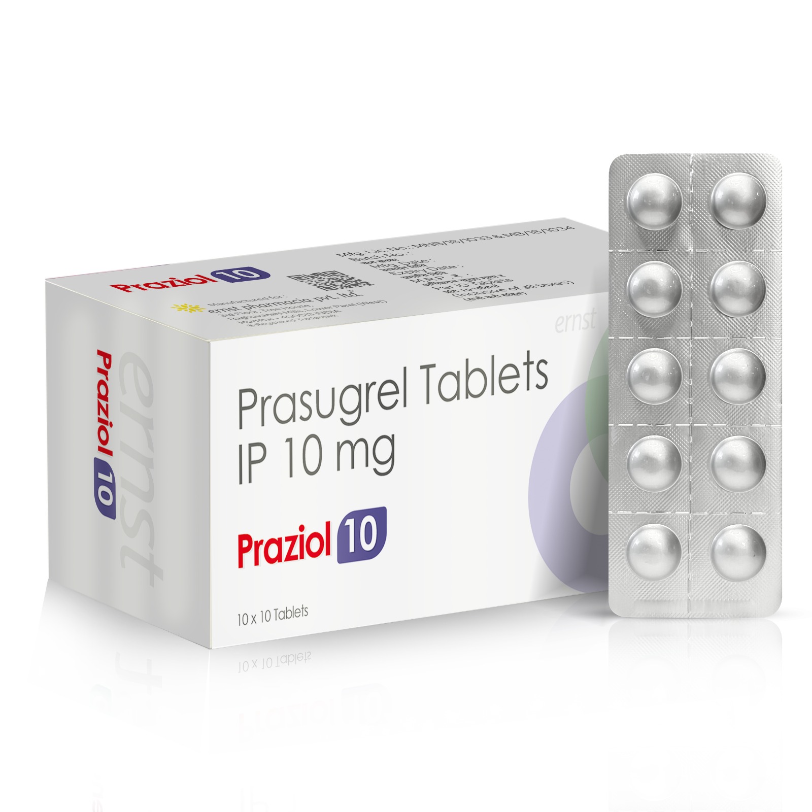 Prasugrel Tablets IP 10 Mg